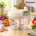 Livearon™ Pull-Cord Food Chopper