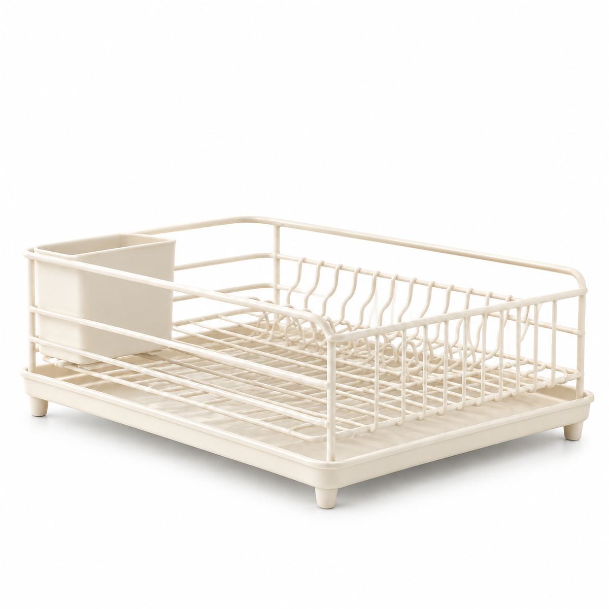Livearon™ Cream Dish Drying Rack